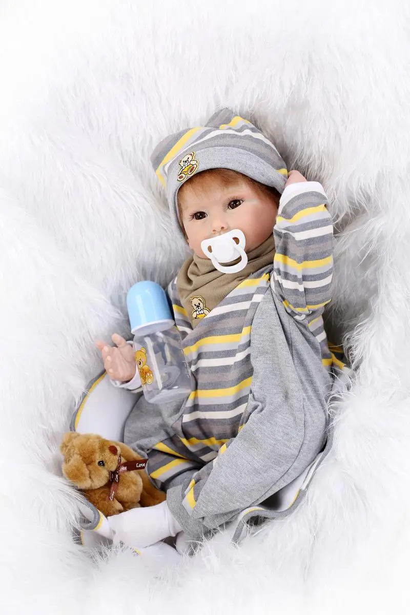 

Big hands lifelike bebe rebirth baby doll fashion real touch rejuvenated toddler doll