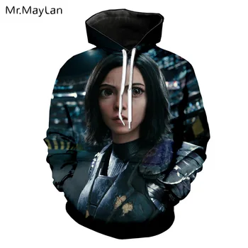 

Movie Alita:Battle Angel 3D Print Jackets Men/women Hip Hop Pullovers Sweatshirts New Band Spring Tracksuits Clothes Oversized