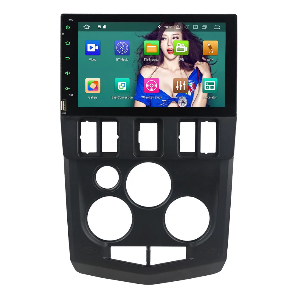 Discount KLYDE 8" IPS 4G WIFI Android 8.0 Octa Core PX5 4GB RAM 32GB ROM Car DVD Multimedia Player Radio GPS For Renault Logan L90 2015 1