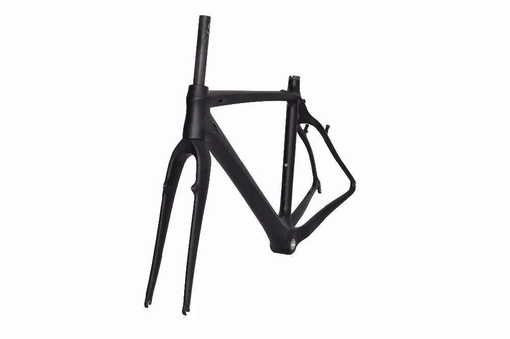 Best XDB free shipping no taxes carbon cyclocross bicycle frame black matt di2 Internal Routing road XC cyclo cross bike 58cm BSA 4