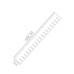 Горячая Регулируемая горизонтальная обшивка разделитель выдвижного ящика перегородки шкаф Органайзер для хранения FQ-ing