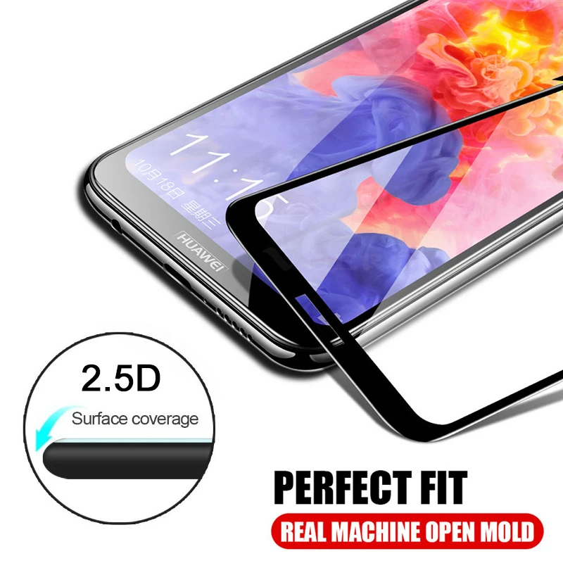 Закаленное стекло для huawei p20 lite pro защита экрана полное покрытие p30 стеклянная