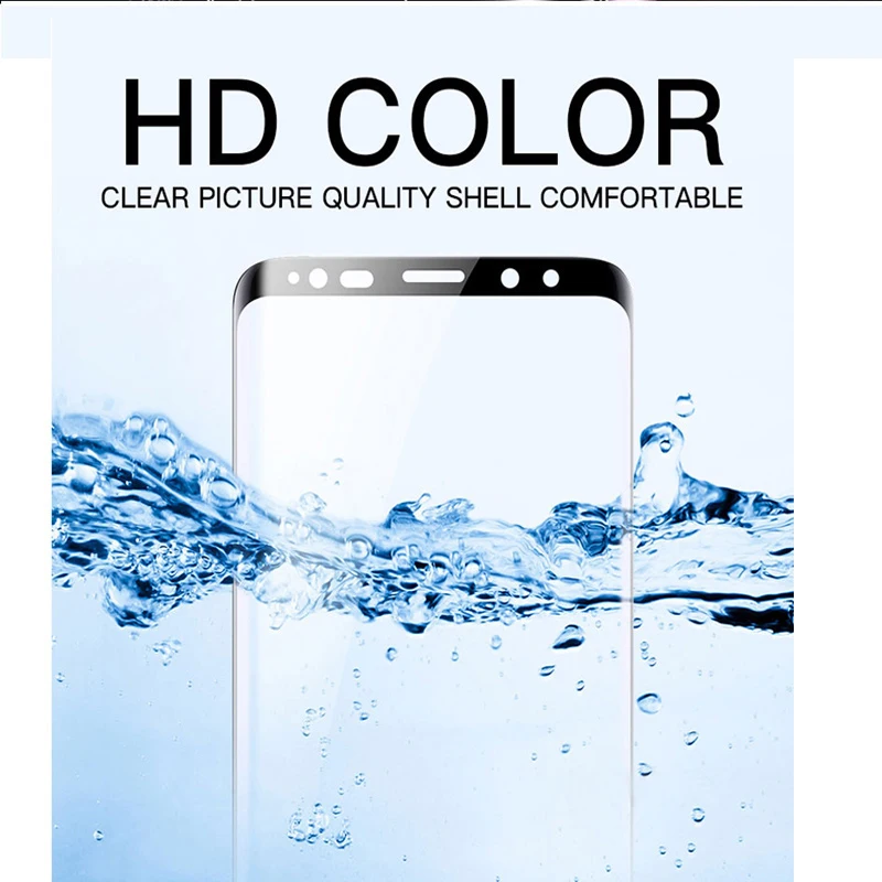 4D изогнутые полное покрытие закаленное Стекло для samsung Galaxy Note 8 S8 S9 плюс Экран