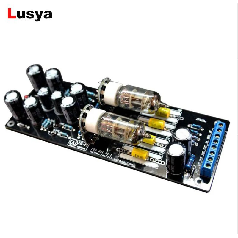 

6J1/6AK5 AC 12V 500mA Musical Fidelity Tube Preamplifier Stereo HiFi Pre-Amp Board amplificador audio A1-006