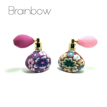 

Brainbow 15ml Balloon Perfume Bottles Empty Refillable Bottle Atomizer Spray Polymer Clay Spray Scent Pump Case Travel Portable