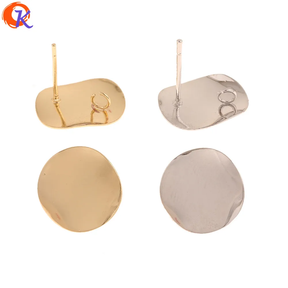 

Cordial Design 50Pcs 15*15MM Earrings Stud/Hand Made/Silver Pin/Genuine Gold Plating/DIY Earrings Findings/Jewelry Accessories