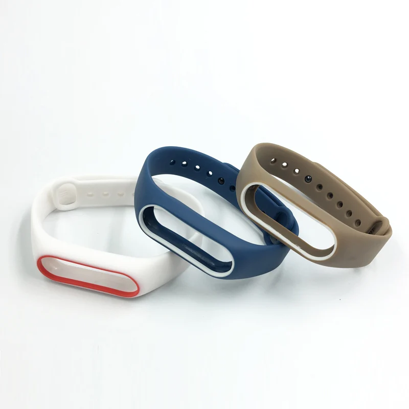 Xiao Mi mi Группа 2 ремешок для ми браслет силиконовый замена Браслет Smart Band Интимные