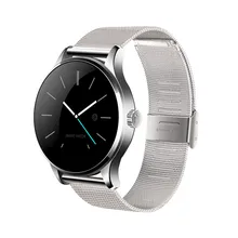 NEUE Smart Uhr 1,22 Zoll IPS Runden Bildschirm Unterstützung Pulsmesser mtk2502 Bluetooth smartWatch Für apple huawei IOS Android