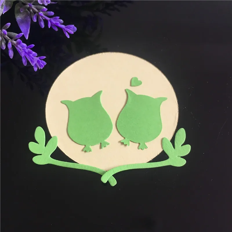 

new Animal Cute owl Metal Cutting Dies Stencils For DIY Scrapbooking Decorative Embossing Suit Paper Cards Die Cutting Template