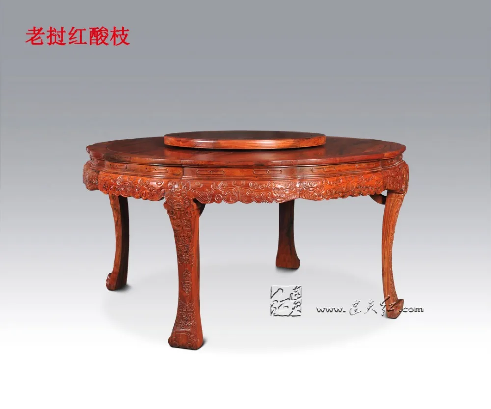 1.5m Round Dining Table Rosewood Luxury Home Living Room Solid Wooden Furniture Annatto Desk 8 Perrson New Classical Fashion set 1.5m Round Dining Table Rosewood Luxury Home Living Room Solid Wooden Furniture Annatto Desk 8 Perrson New Classical Fashion set