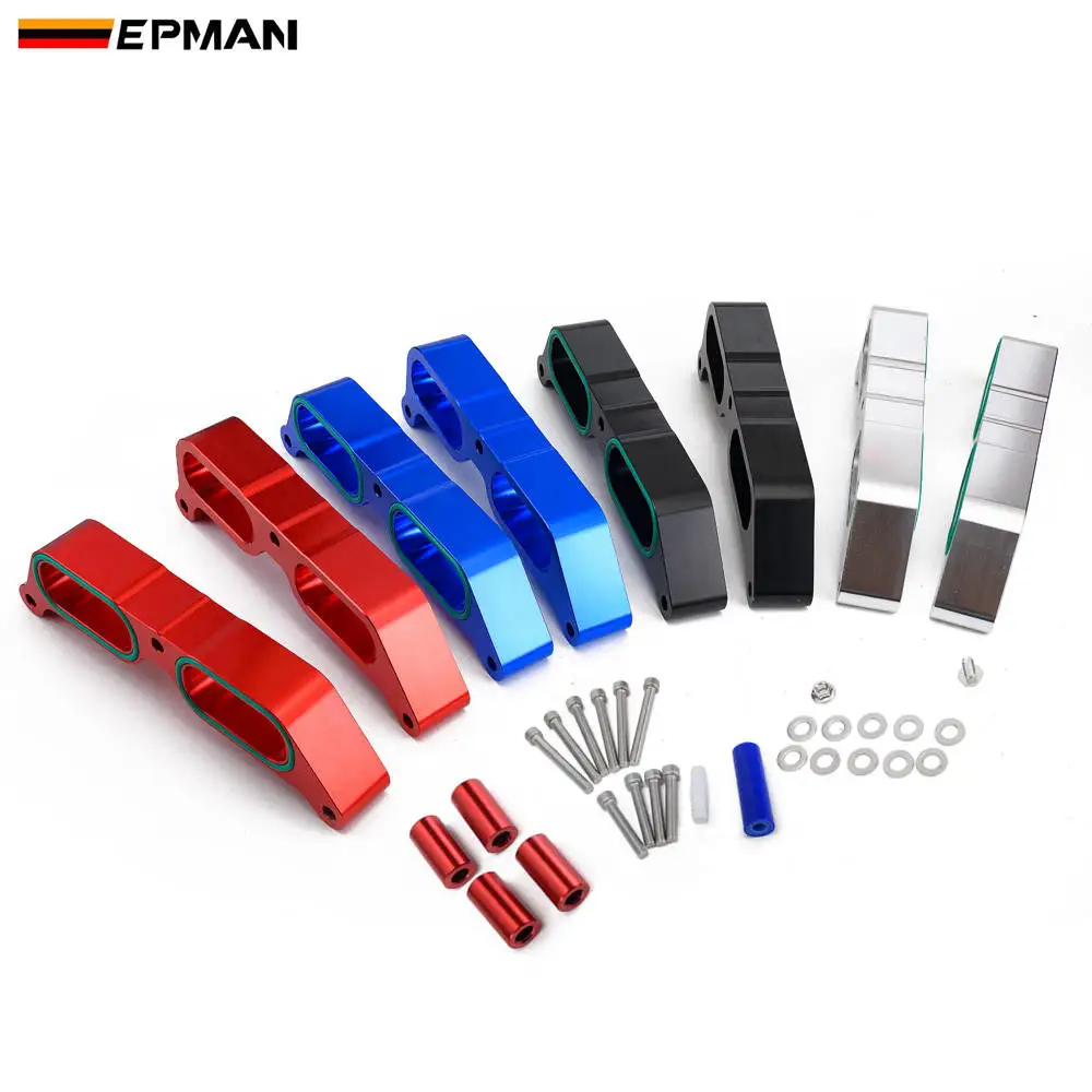 Aluminum Power Block Intake Manifold Spacers For 2013-2017 BRZ Scion FR-S Blue