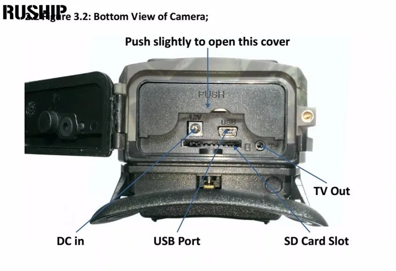 Фотоловушка Охота Камера S680M 940NM 12MP HD1080P 2." ЖК-Trail Камера С MMS GPRS SMTP FTP GSM Trail Охота Игры Камера Охоты фотоловушка