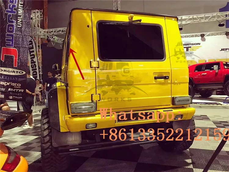 G class w463 Оконные Планки для w463 G63 G65 G500 G350 G400 материал углеродного волокна задние Оконные Планки