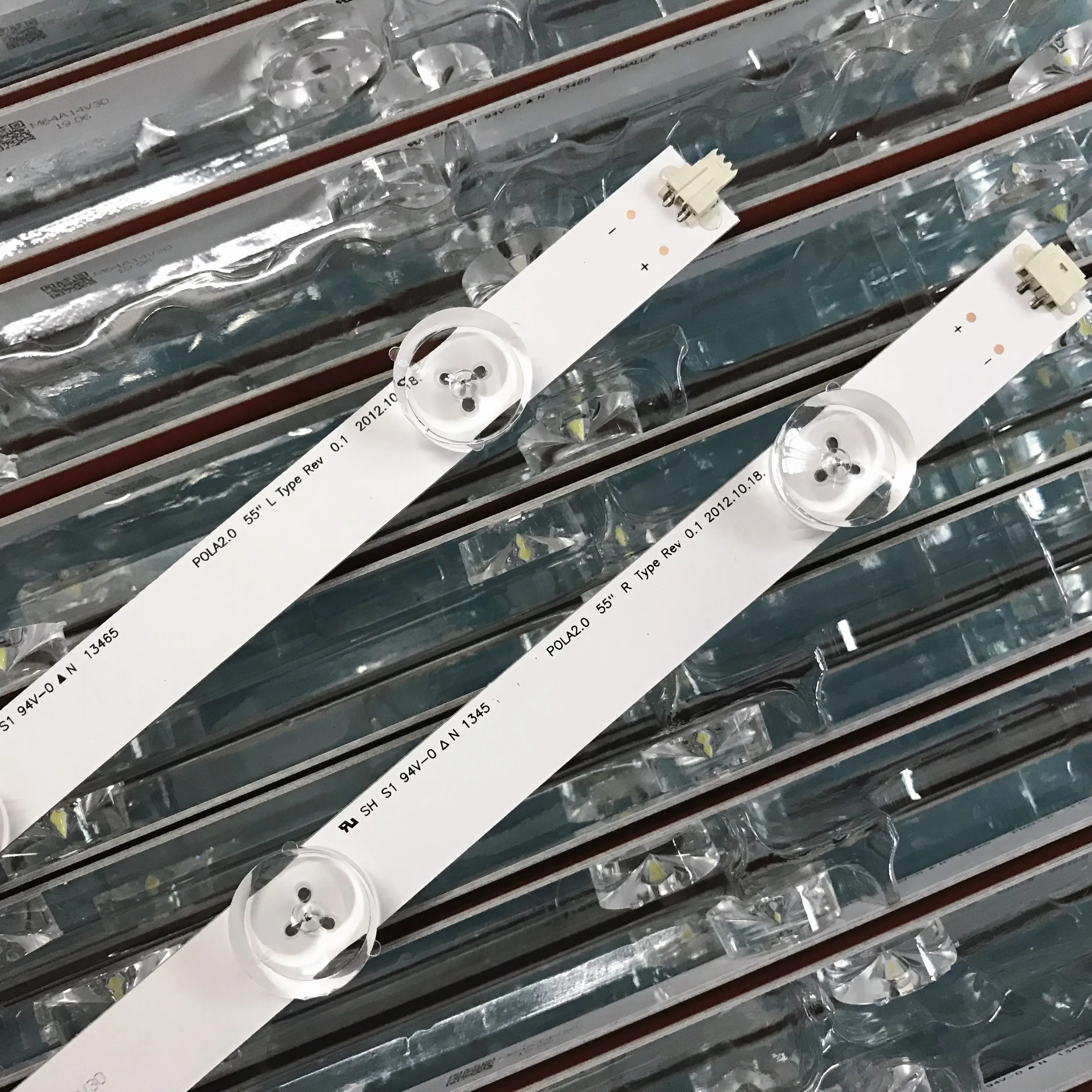 14 шт./компл. светодиодная полоса подсветки LZ55O1LCEPWA A B для LG 55 inch TV 55LN5400 55LN5200 INNOTEK POLA2.0