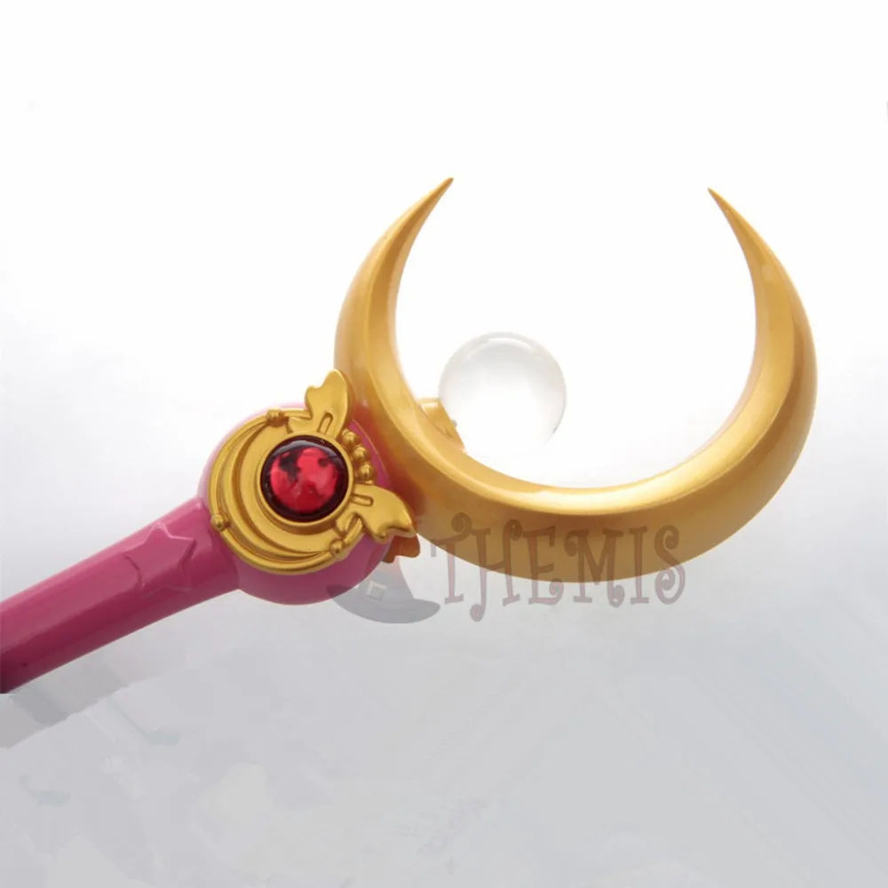 Athemis Сейлор Мун Tsukino Usagi Moon волшебная палочка Chibiusa реквизит для косплея