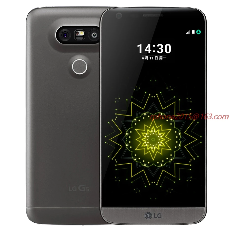 Разблокированный мобильный телефон LG G5 F700 5," 16 МП 4 Гб ОЗУ 32 Гб ПЗУ отпечаток пальца LG G5 Восстановленный мобильный телефон