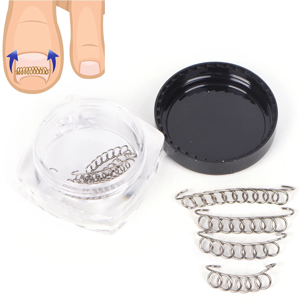 6pcs/box Pedicure Tool Toenail Correction Wire Fixer Ingrown Pedicure Recover Paronychia Acronyx Bunion Corrector Foot Care Tool 6pcs/box Pedicure Tool Toenail Correction Wire Fixer Ingrown Pedicure Recover Paronychia Acronyx Bunion Corrector Foot Care Tool