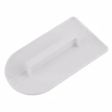 Пластиковый торт более гладкий полировщик инструменты резак украшения помадки сахарное ремесло глазурь плесень идеально гладкий вид