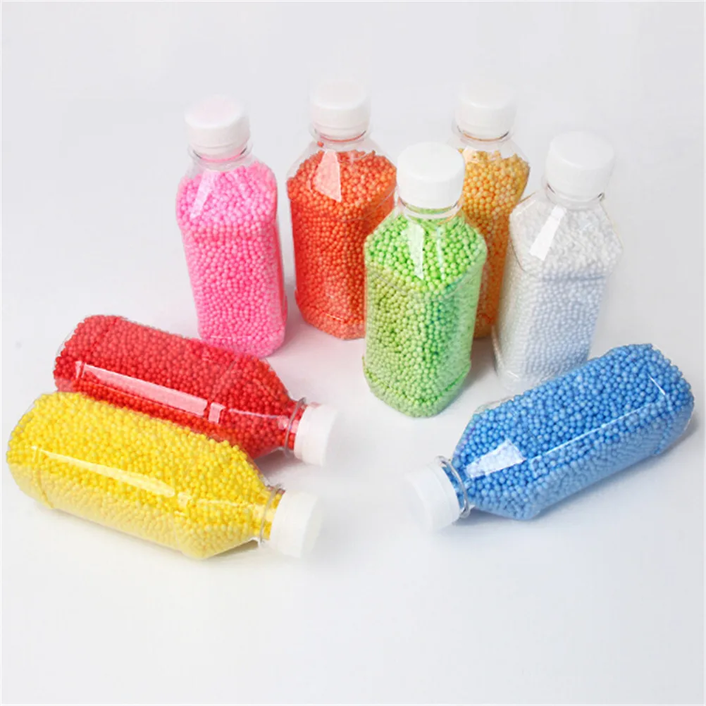 

DIY Snow Mud Particles Accessories Slime Balls Small Tiny Foam Beads For Floam Filler For DIY Supplies 2-4mm