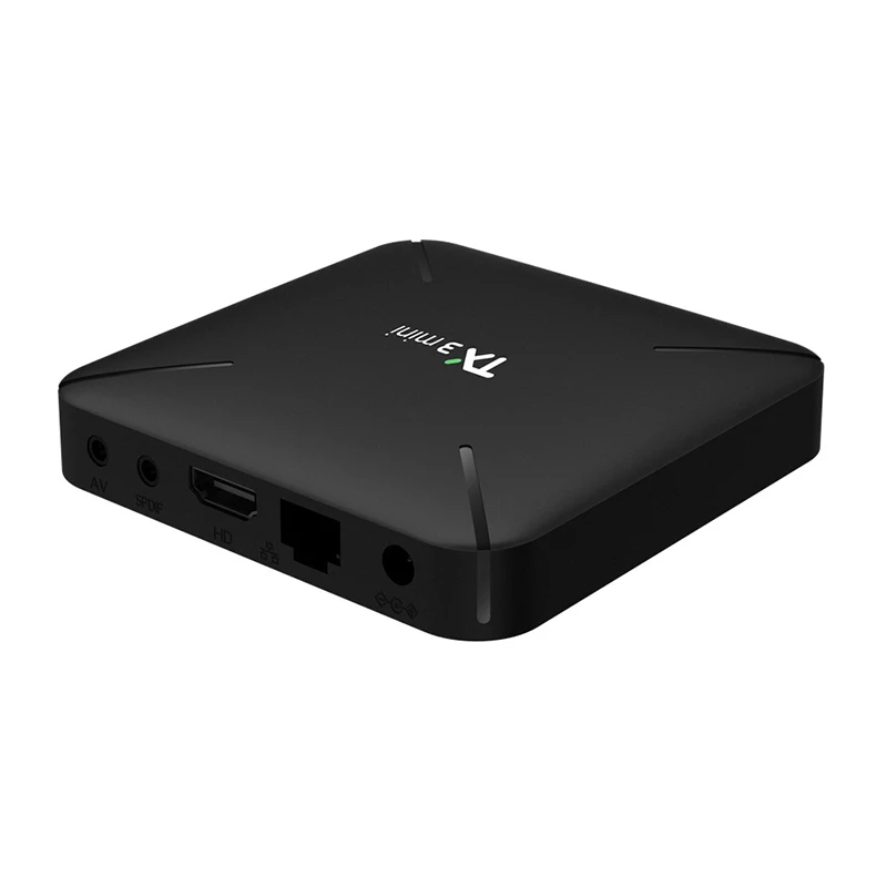 ТВ приставка Tanix TX3 mini L Amlogic S905W Android 7 1 2 4G WiFi 100 Мбит/с BT 4 Поддержка 4K H.265
