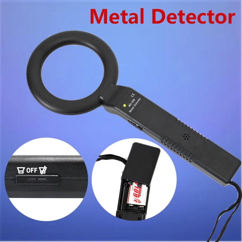 MD 300 Circle Type Portable Handheld Metal Detectors Safety testing equipment Wood nail detector