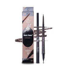 Двухсторонняя ручка для бровей с тонкой заправкой водостойкая пятнистая карандаш для бровей легко окрашивать карандаш для бровей Макияж