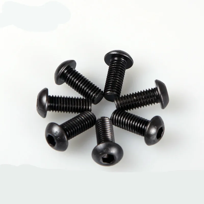 

Mushroom head with hexagonal screws 10.9 series M6*8/10...70MM