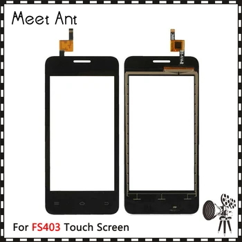 

10pcs/lot High Quality 4.0" For Fly FS403 Touch Screen Digitizer Sensor Outer Glass Lens Panel