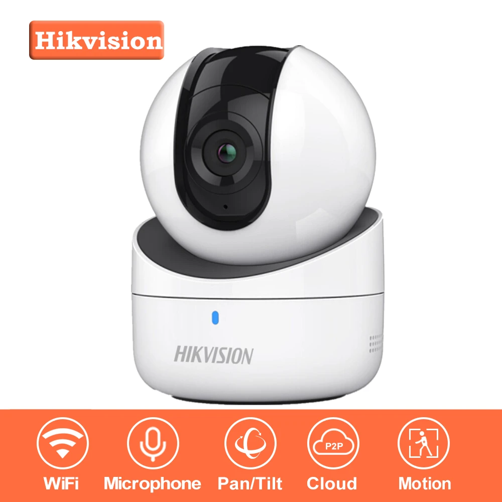 

Hikvision IP Camera WiFi Wireless Mini HD 720P Security Camera Baby Monitor & IR-CUT Surveillance Camera Motion Detection