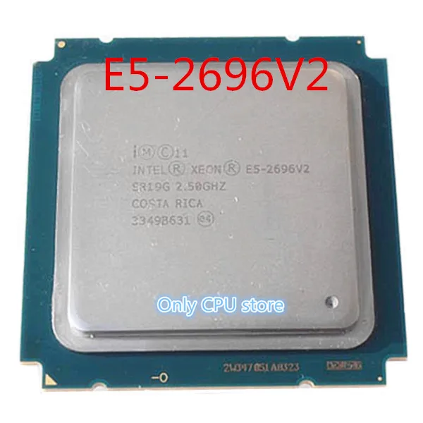 Intel Xeon OEM версия E5-2696V2 12-жильная 2,5 ГГц 30 Мб E5-2696 V2 E5 2696 V2 LGA-2011 22NM 115W процессор Процессор