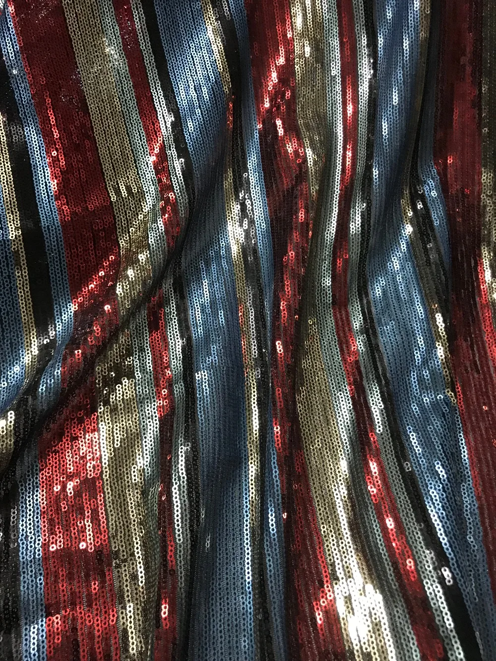 

luxury sequins Embroidered African tulle French Lace Fabric J-51520 With best quality
