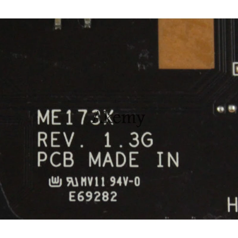 Akemy ME173X материнская плата для планшетного компьютера For Asus ME173 ME17 тестовая
