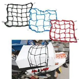 Hot Sale High quality Universal Bungee Cargo Net for Motorcycle Bike ATV Offroad Board GoCart accessories Helmet / Fuel tank Net
