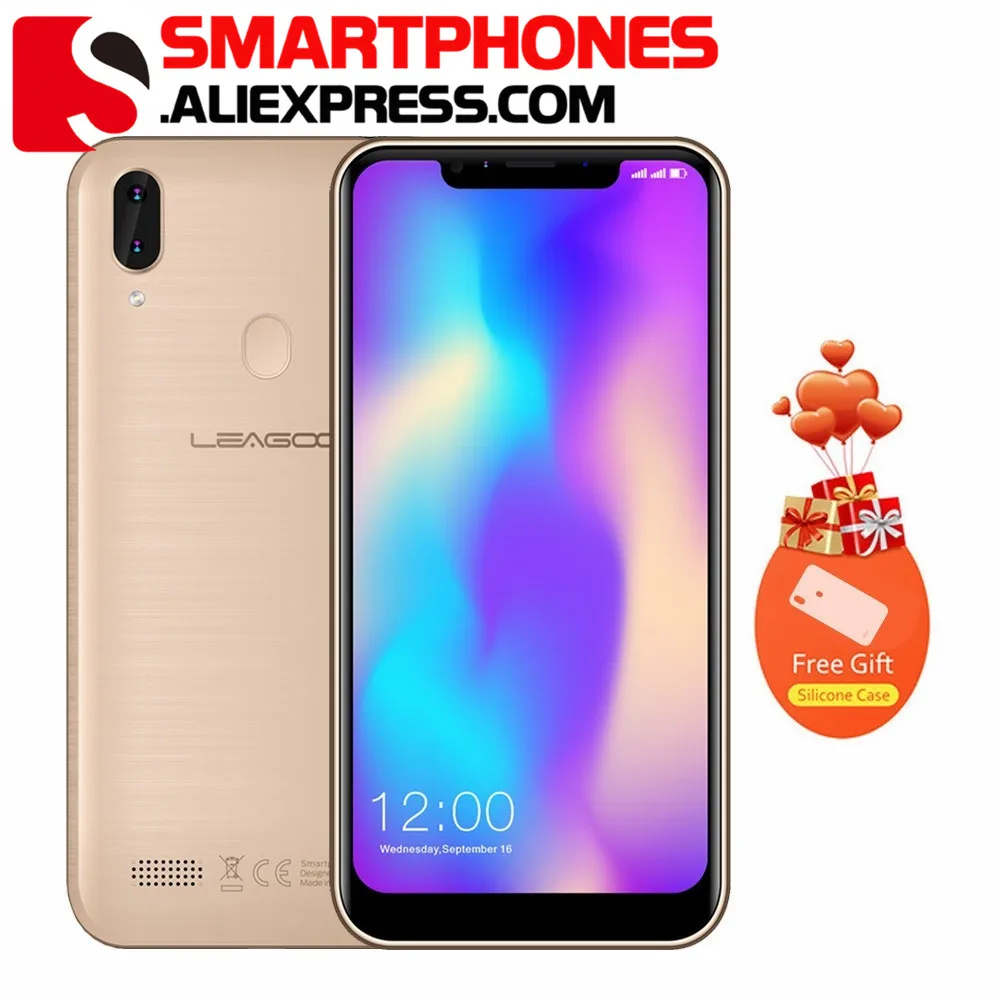 LEAGOO M11 6 18 &quotмобильный телефон 2 Гб ОЗУ 16 ПЗУ 4000 мАч Android 8 1 MTK6739 четыре ядра