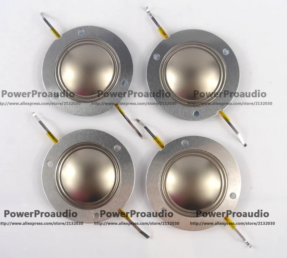 34.5mm 34.4mm Replacement diaphragm voice coil 8 ohm For RX14 14XT Horn Tweeter 8Ohm FLat Wire 4pcs