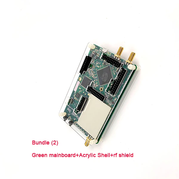 Hackrf one SDR программное обеспечение макетная плата ham радио, 1 МГц-6 ГГц sdr - Цвет: green bundle