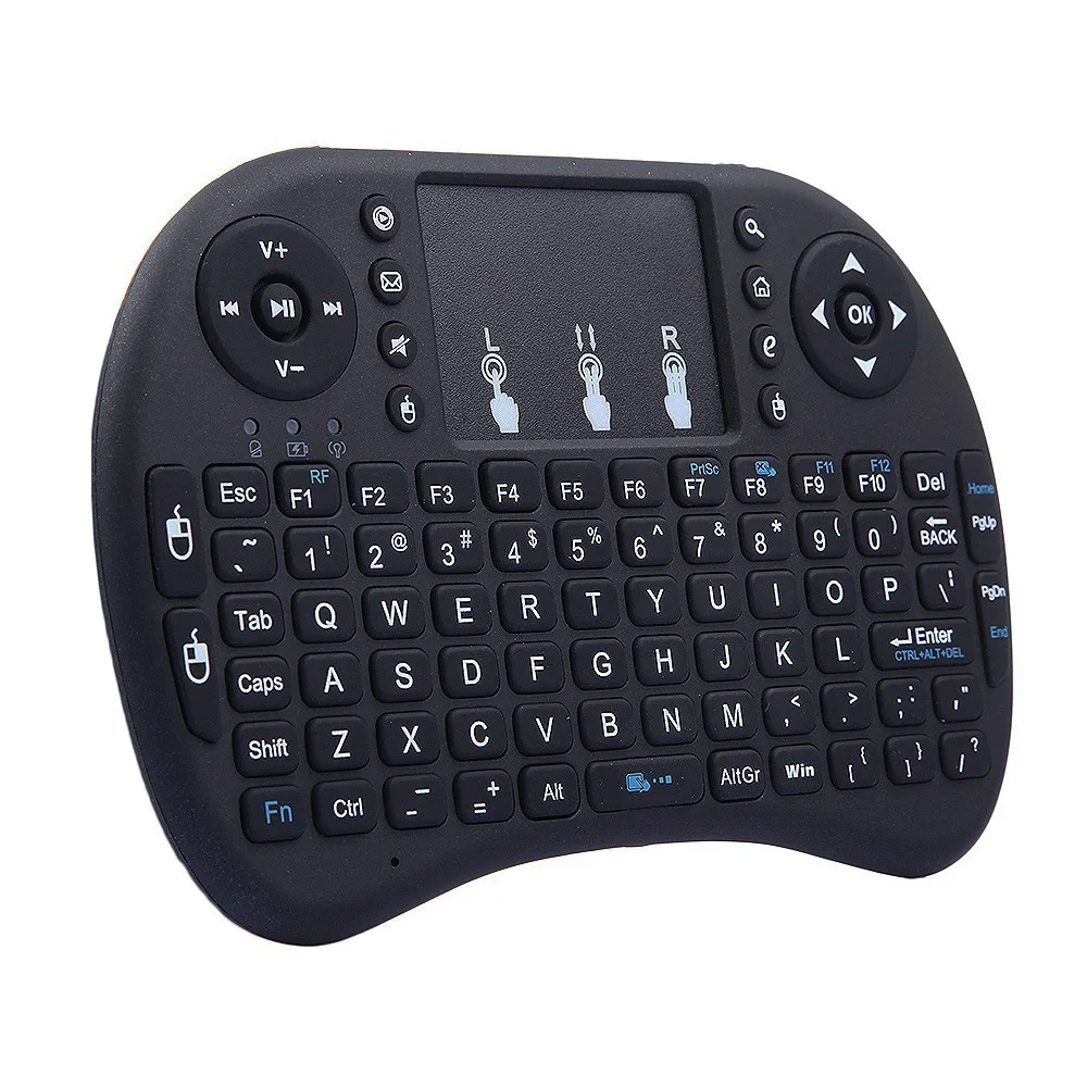 

Rechargable Wireless Air Mouse 2.4GHz MINI Gaming Keyboard Remote Control with a lithium battery for Android TV BOX