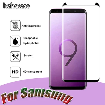 

500pcs 3D Curved Full Cover Tempered Glass For Samsung Galaxy S9 S8 Plus Note 9 8 S7 S6 Edge Plus Screen protector Guard Film