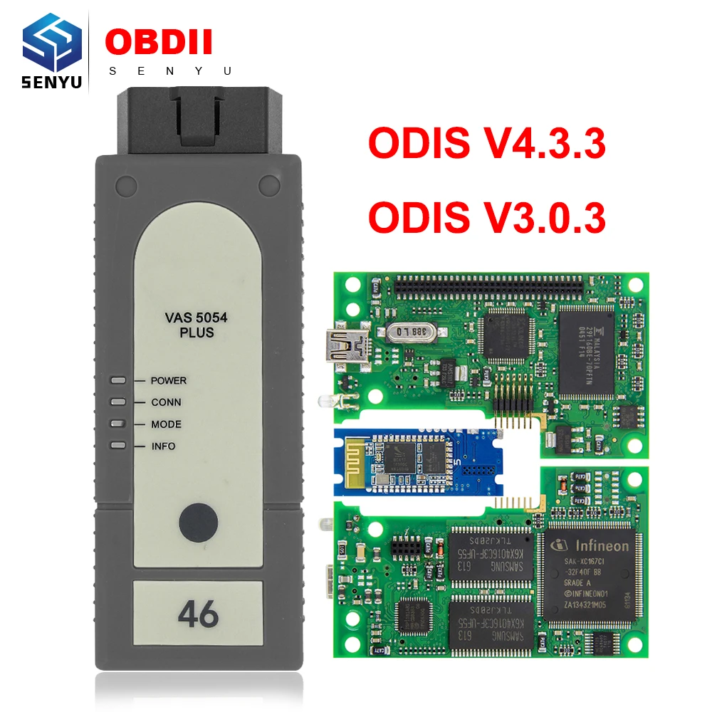 

VAS 5054A Plus Full OKI Chip ODIS V4.4.10 OBD OBD2 Diagnostic Tool vas5054a V4.3.3 Bluetooth for Audi/Seat/Skody Scanner