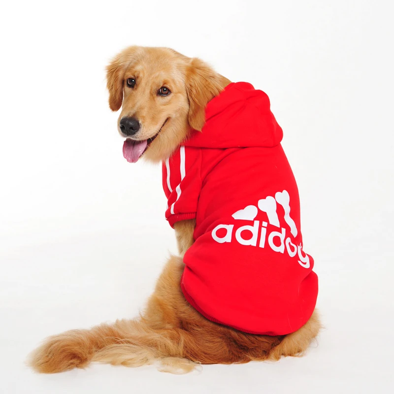 A33 3XL 4XL 5XL Большие размеры толстовки Adidogs собака одежда для зимы Костюмы для собак домашних животных товары одежда - изображение