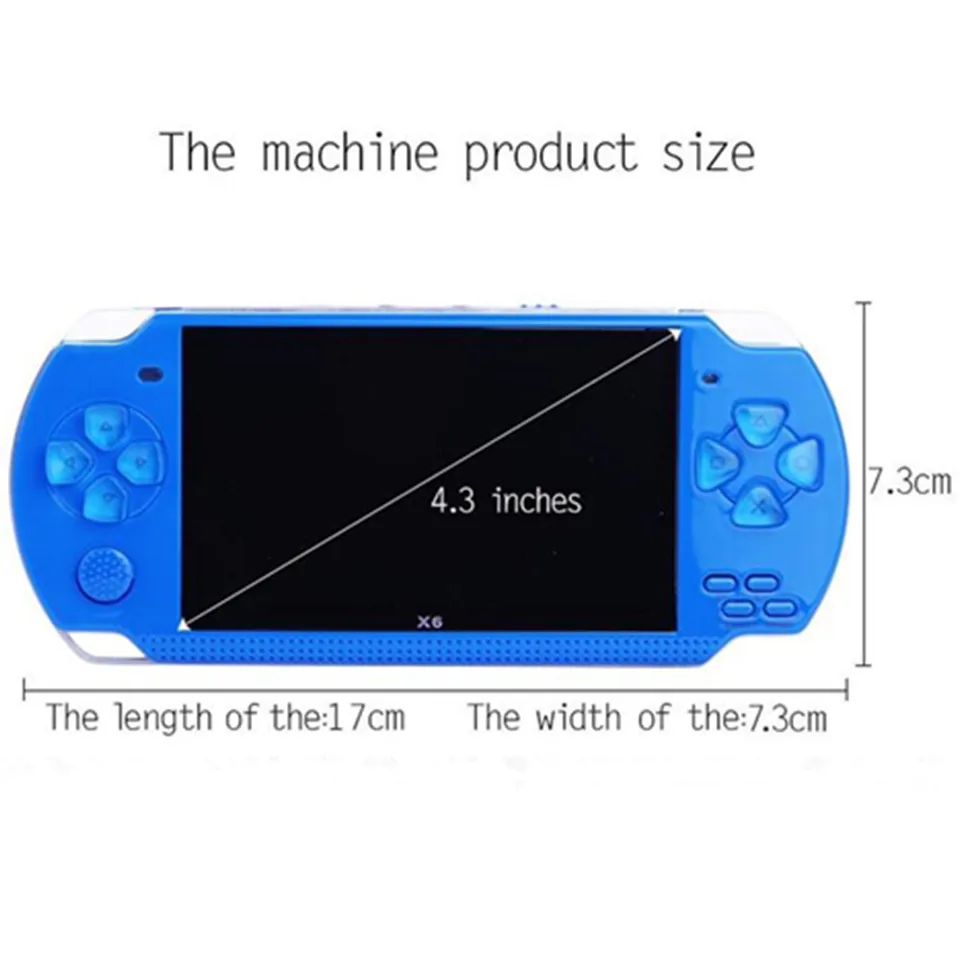 x6 handheld game list