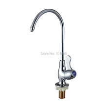 L16771 роскошный латунный материал хромированная отделка бортике кран питьевой воды