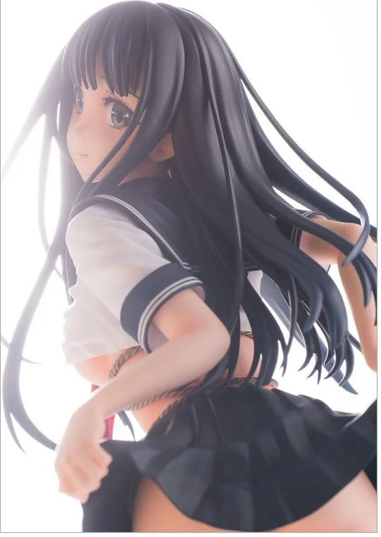 

Anime Daiki F-ism Girl 22cm PVC Action Figure Doll Model Toy For Murakami Suigun No Yakata Sexy School Girl Doll