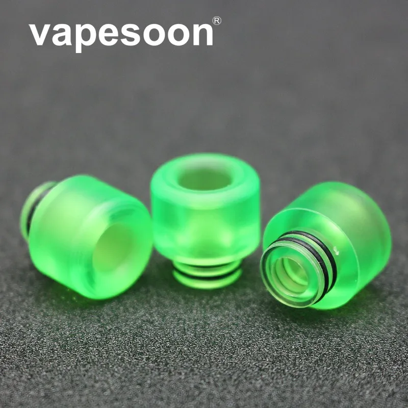 

Vapesoon Beautiful 510 Resin Drip Tip Wide Bore Mouthpiece For RDA RTA Atomizer 1PCS