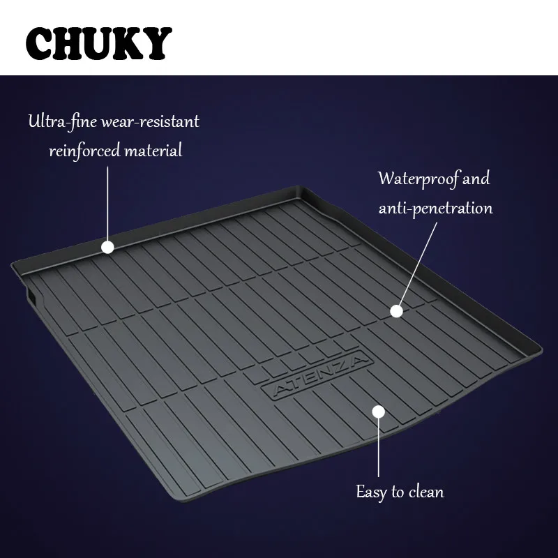 

CHUKY For Mazda 3 6 CX-5 KE KF CX-7 CX-9 Axela Hatchback Sedan Atenza Ruiyi Car Cargo rear trunk mat Boot Liner Tray Accessories