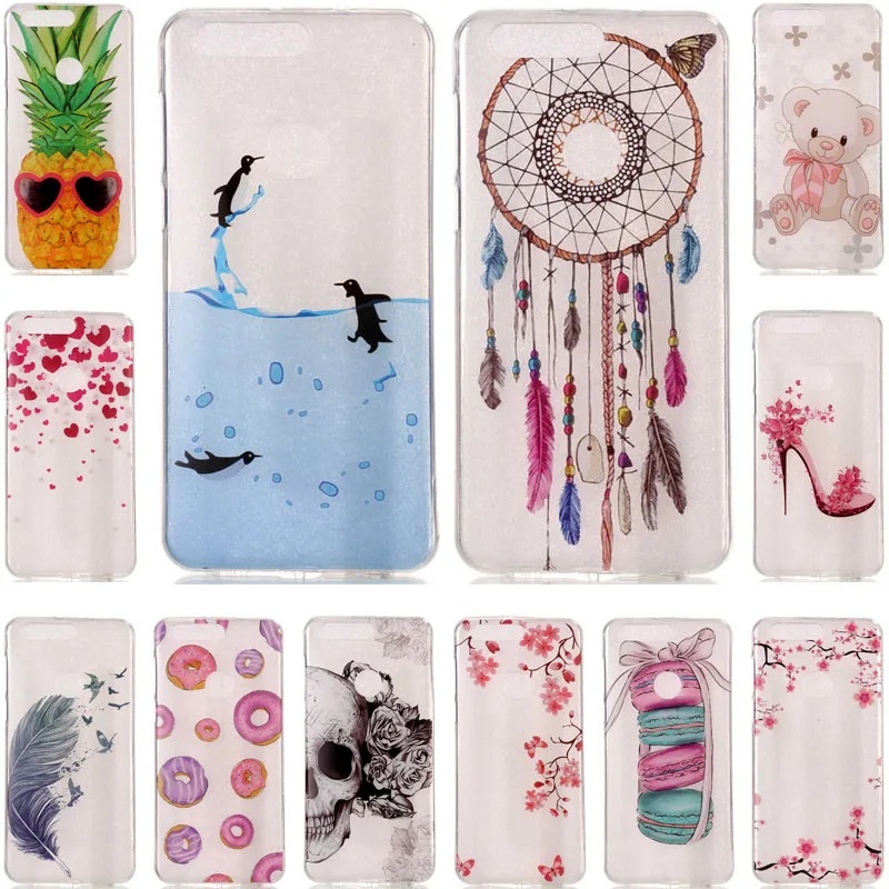 

Huawei Honor 8 Case Transparent Soft Silicon TPU Gel Back Cover Phone Case for Huawei Honor 8 Honor8 5.2" Silicone Shell Cover