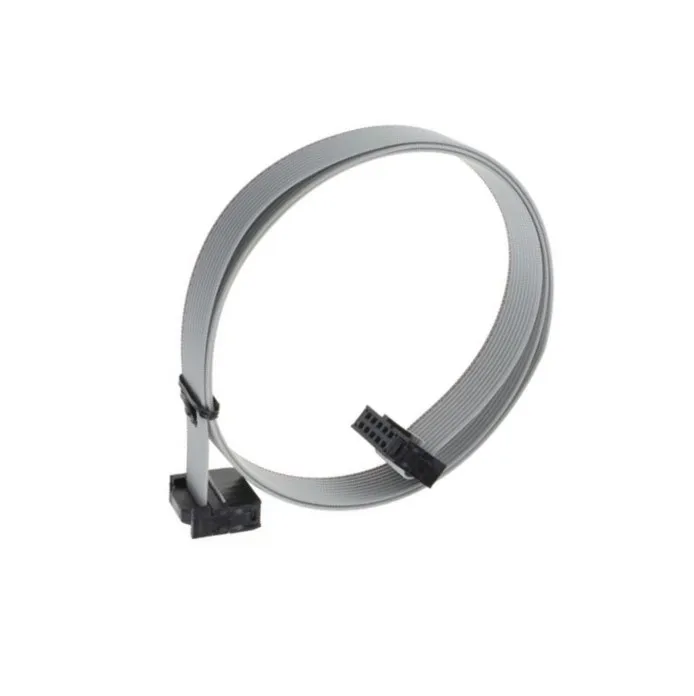 

70CM 10 Pin USBISP USBASP JTAG AVR Download wire 10P Ribbon Cable 2.3ft 2.54mm