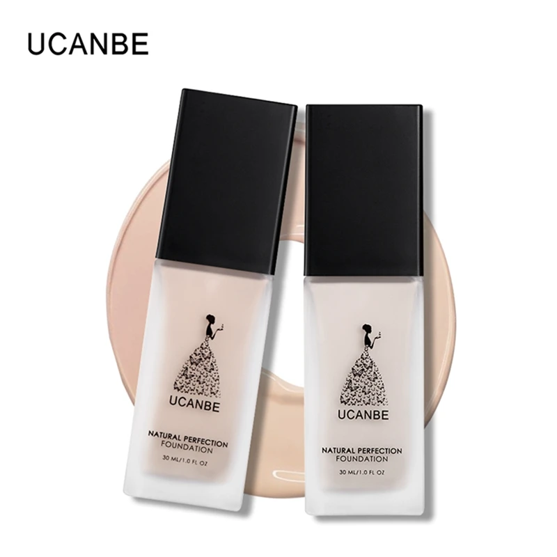 UCANBE бренд натуральное совершенство Жидкая основа для макияжа полное покрытие отбеливающий консилер праймер BB крем водостойкий косметика