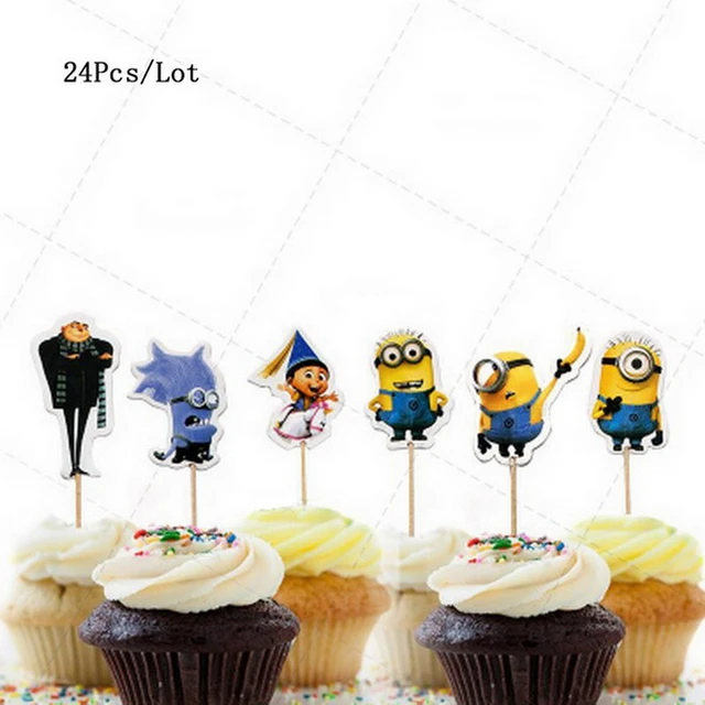 Despicable Me Cupcake Toppers
