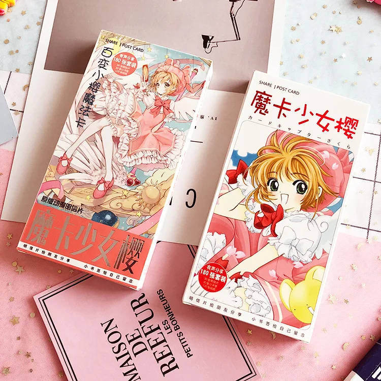 Аниме cardcaptor sakura Star ключ шариковая ручка Карандаш Чехол удобные наклейки школьные канцелярские принадлежности косплей реквизит